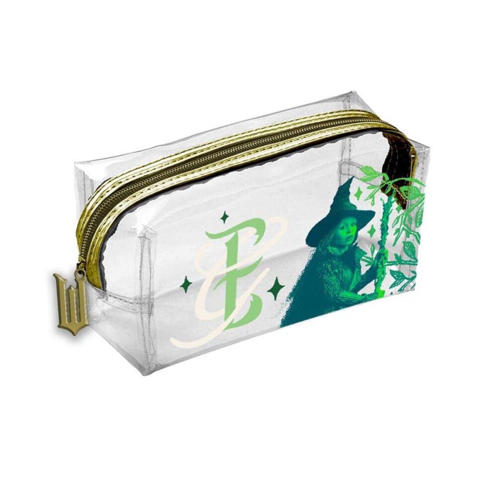 Wicked Elphaba and Glinda Pencil Case / White/Green